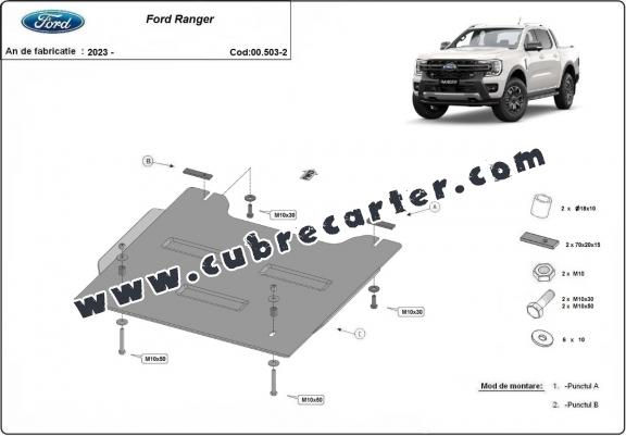 Protección de transferencia Ford Ranger