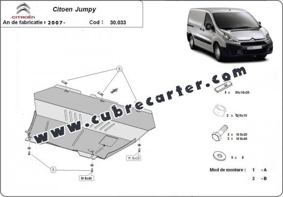 Cubre carter metalico Citroen Jumpy