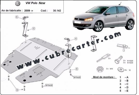 Cubre carter metalico VW Polo