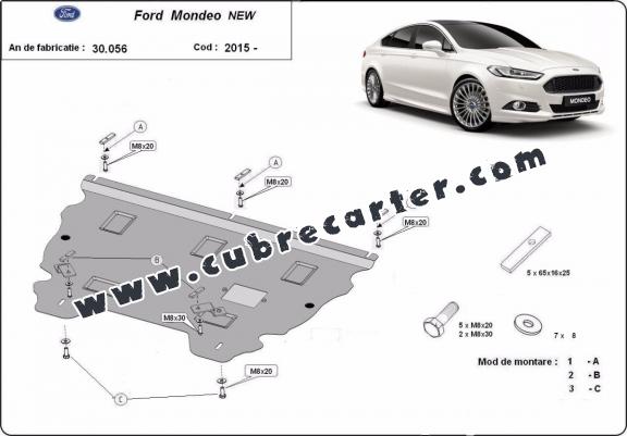 Cubre carter metalico Ford Mondeo 5