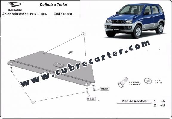 Protección del caja de cambios Daihatsu Terios