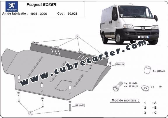 Cubre carter metalico Peugeot Boxer