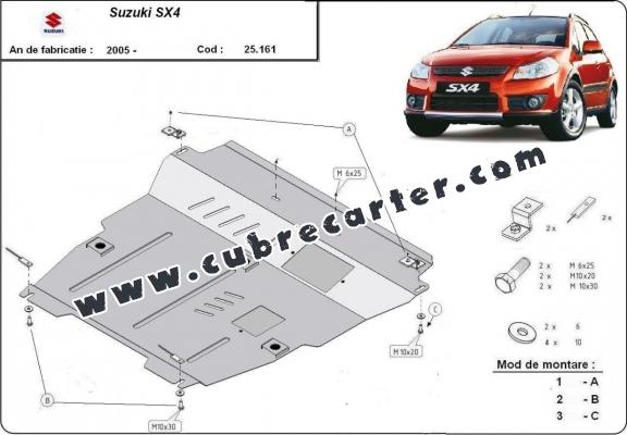 Cubre carter metalico Suzuki SX 4