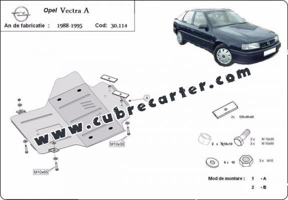 Cubre carter metalico Opel Vectra A