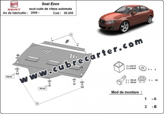 Protección del caja de cambios Seat Exeo