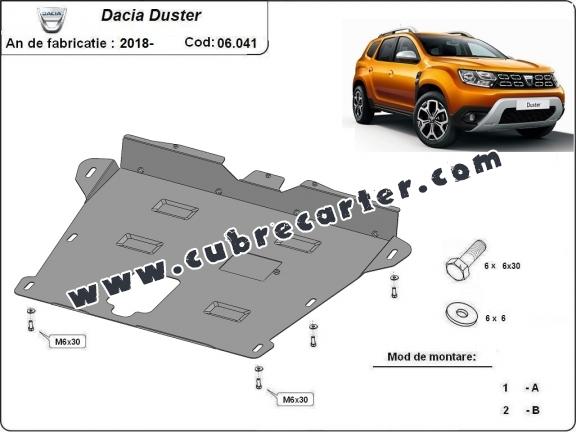 Cubre carter metalico Dacia Duster