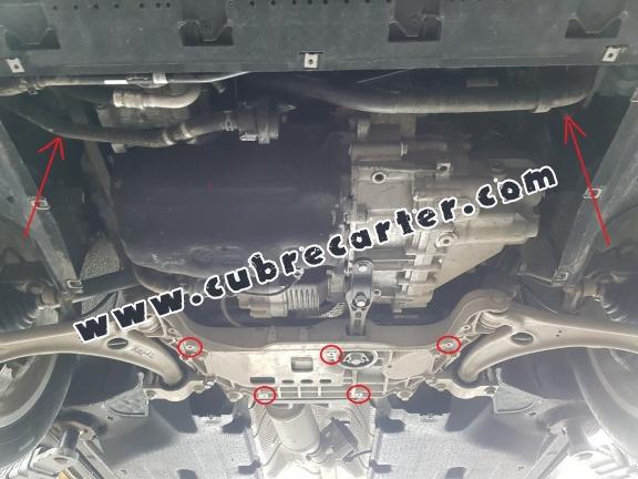 Cubre carter metalico Audi Q3