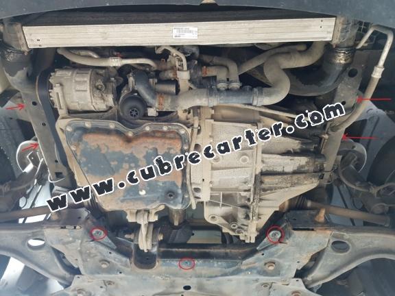 Cubre carter metalico Nissan NV400