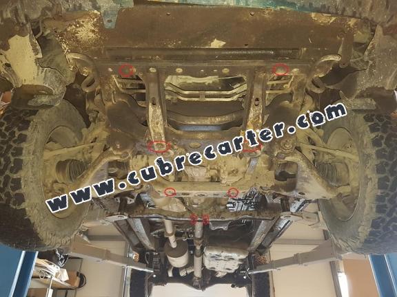 Cubre carter metalico Toyota Hilux