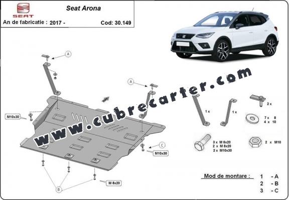 Cubre carter metalico Seat Arona