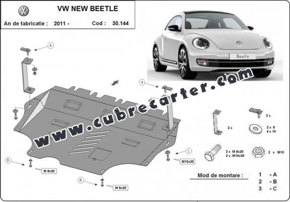 Cubre carter metalico Volkswagen New Beetle