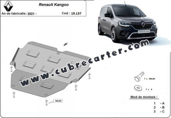 Cubre carter metalico Renault Kangoo Van
