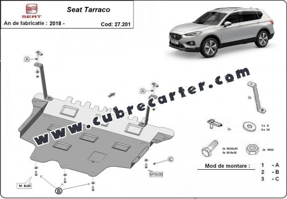 Cubre carter metalico Seat Tarraco