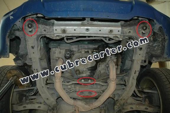 Cubre carter metalico Subaru Forester 2