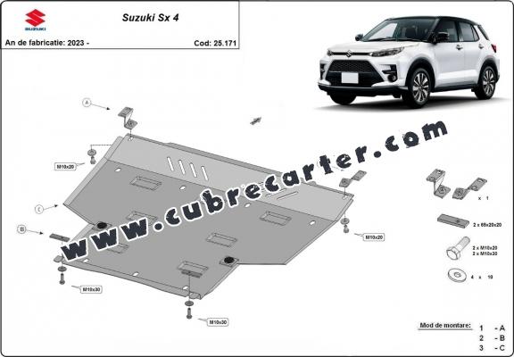 Cubre carter aluminio Suzuki SX4 