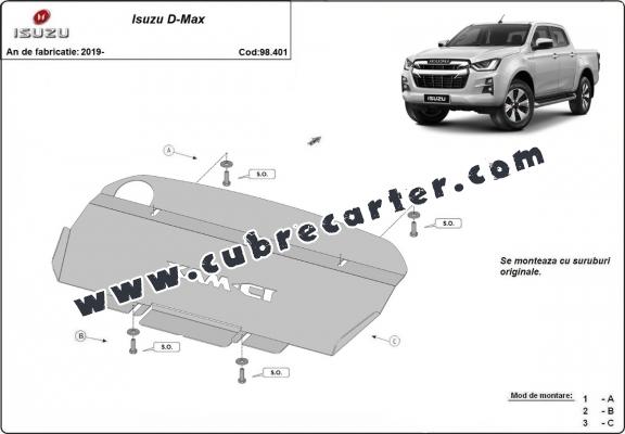 Protección del radiador Isuzu D-Max