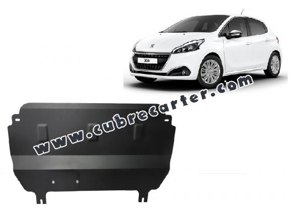 Cubre carter metalico Peugeot 208