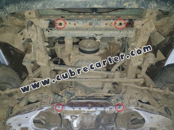 Cubre carter metalico Toyota Hilux