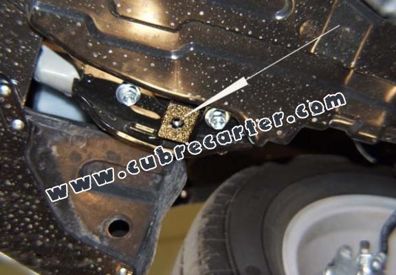 Cubre carter metalico Fiat Sedici